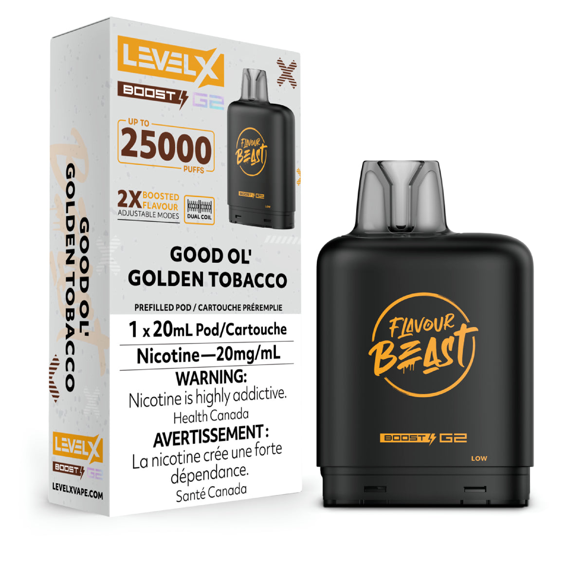 Level X Flavour Beast Boost G2 Pod 25k