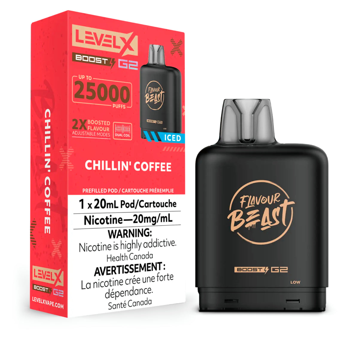 Level X Flavour Beast Boost G2 Pod 25k