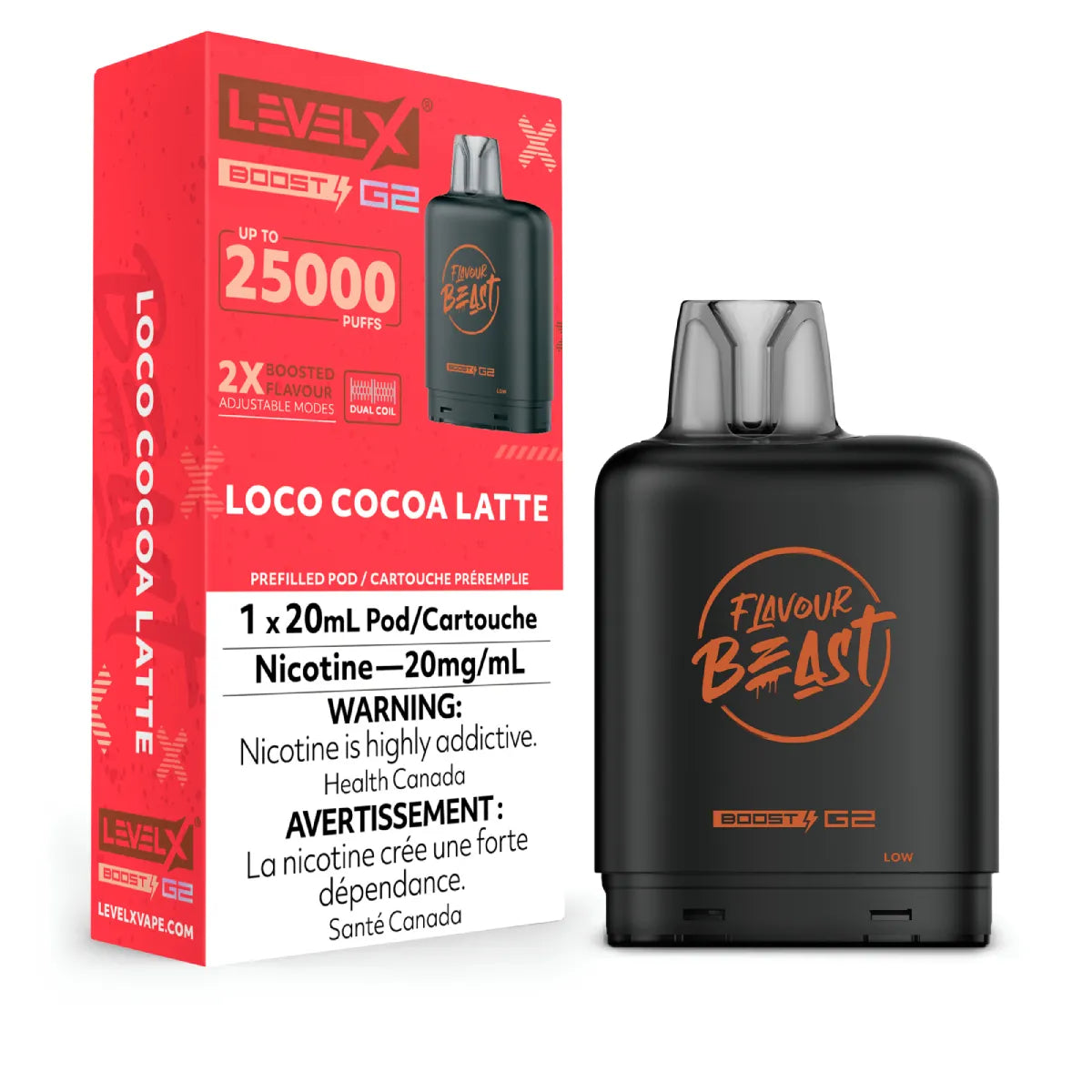 Level X Flavour Beast Boost G2 Pod 25k