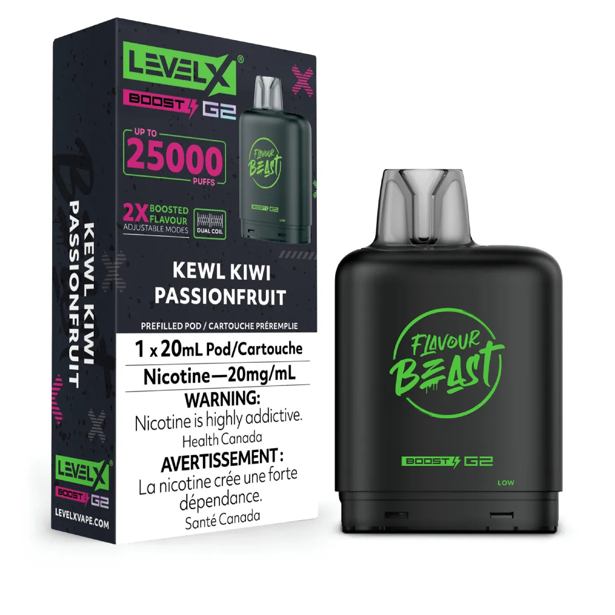 Level X Flavour Beast Boost G2 Pod 25k