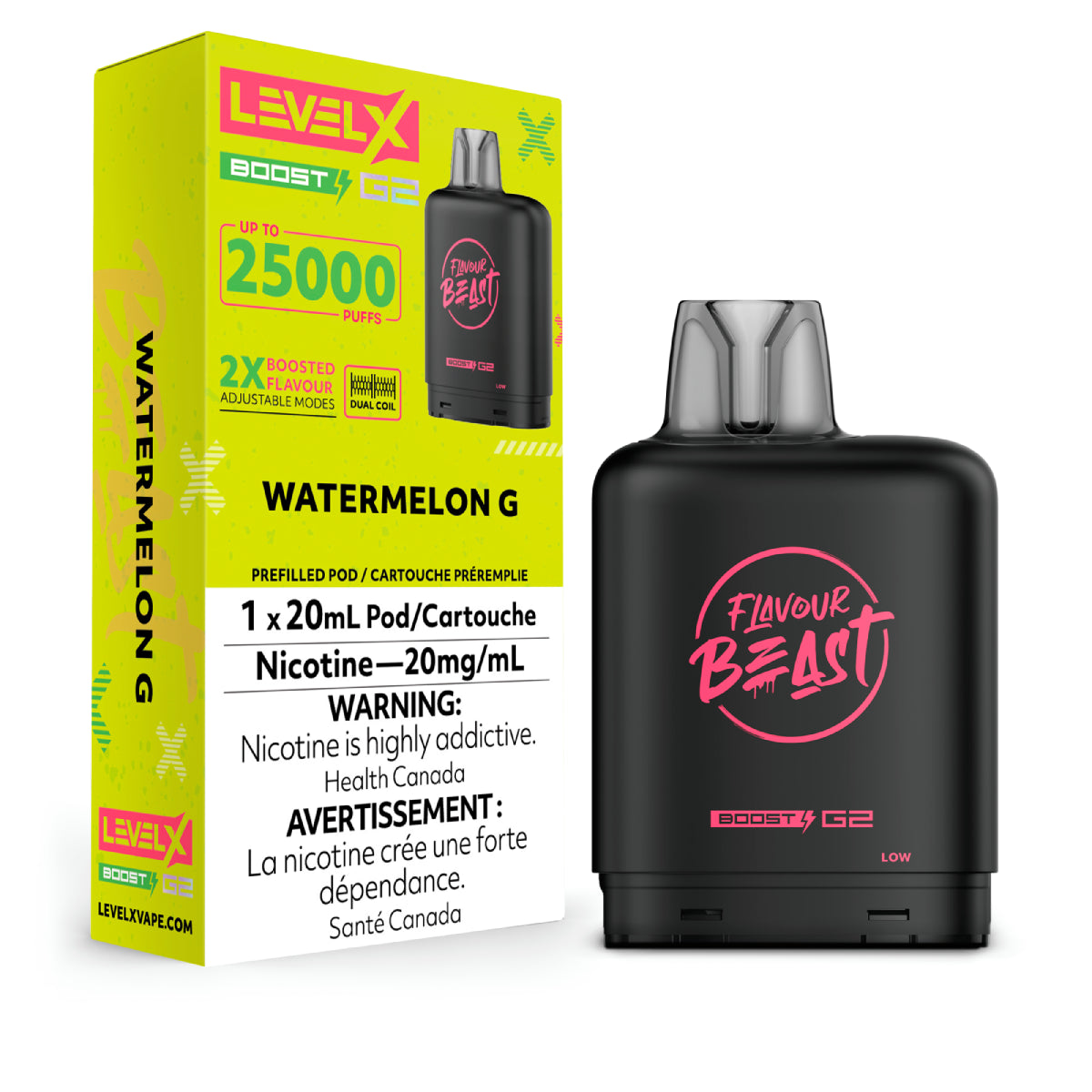 Level X Flavour Beast Boost G2 Pod 25k