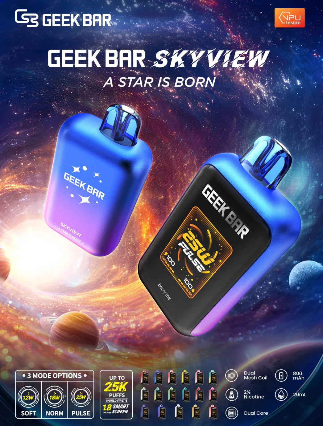 Geek Bar Skyview 25K Disposable